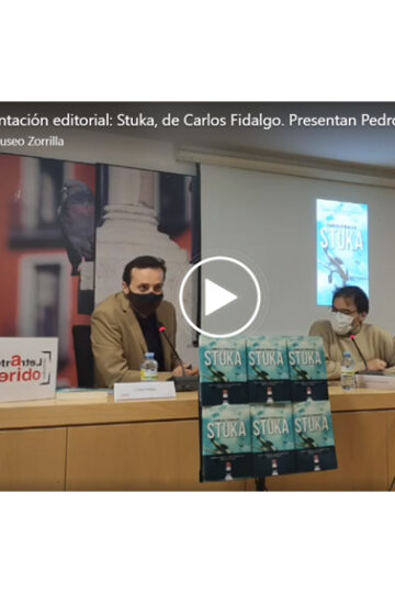 presentación Stuka de Carlos Fidalgo casa Zorrilla Valladolid